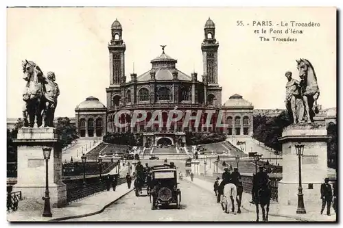 Paris - 16 - Le Trocadero et le Pont d&#39Iena - Cartes postales