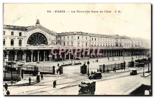 Paris - 10 - Nouvelle Gare de l&#39Est - Ansichtskarte AK