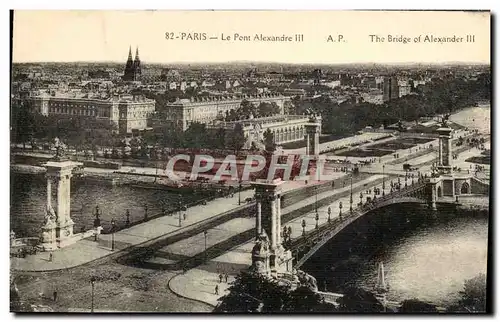 Paris - 7 - Le Pont Alexandre III Cartes postales