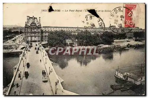 Paris 6 - Le Pont Royal et la Seine - Ansichtskarte AK