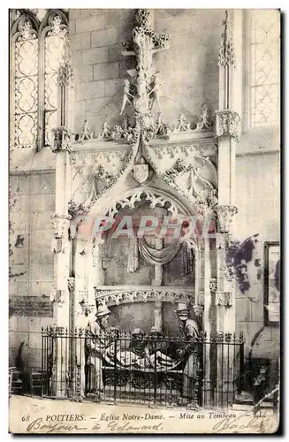 Poitiers - Eglise Notre Dame Prise en Tombeau - Cartes postales