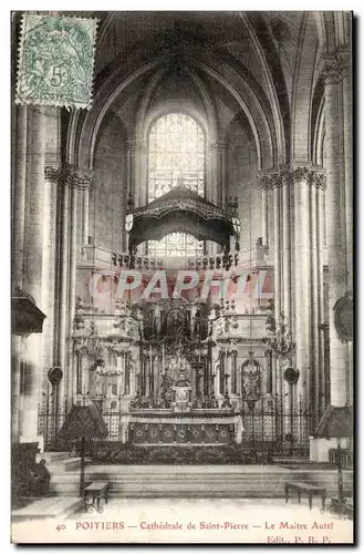 Poitiers - Cathedrale de Saint Pierre - Cartes postales