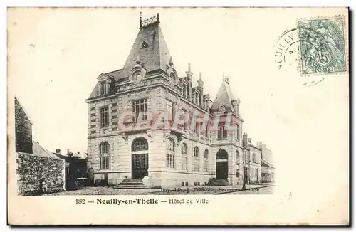 Neuilly en Thelle - Hotel de Ville Ansichtskarte AK