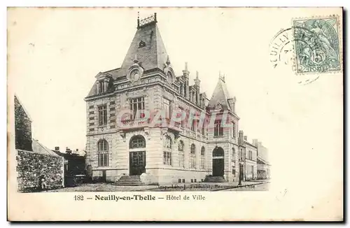 Neuilly en Thelle - Hotel de Ville Cartes postales