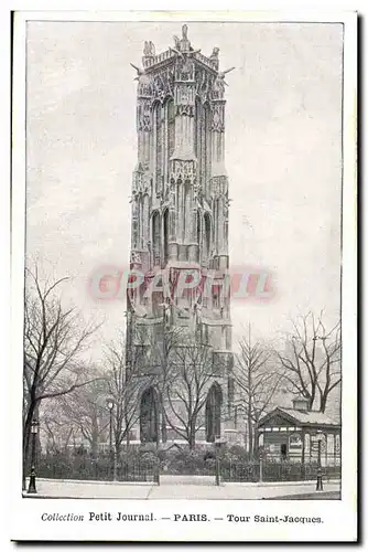 Paris - 4 - Colection Petit Journal - tour Saint Jacques Ansichtskarte AK