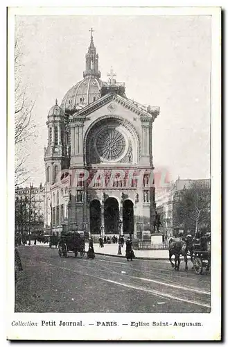 Paris - 8 - Collection Petit Journal - Eglise Saint Augustin Cartes postales