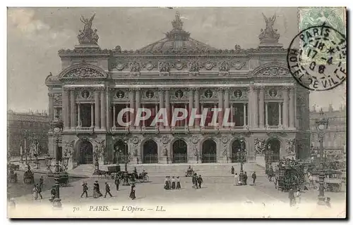 Paris - 8 - L&#39Opera Cartes postales