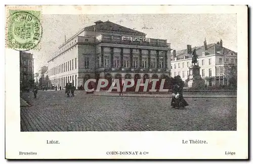 Belgique - Belgien - Liege - Le Theatre - Cartes postales