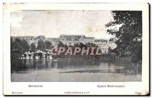 Belgique - Belgien - Bruxelles - Square Marie Louise Cartes postales