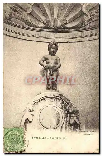 Belgique - Belgien - Bruxelles - Manneken pis Cartes postales