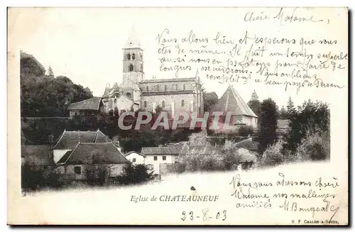 Chateauneuf - L&#39Eglise Cartes postales