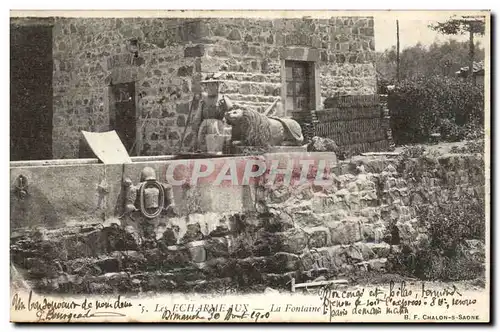 Les Echarmeaux - La Fontaine Cartes postales