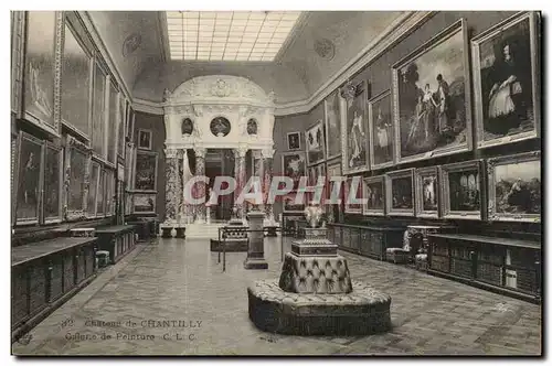 Chantily - Le Chateau - Galerie de Peinture - Cartes postales