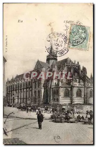 Eu - L&#39Eglise Cartes postales Marche