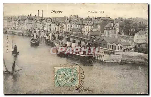 Dieppe - L&#39Avant Port Cartes postales