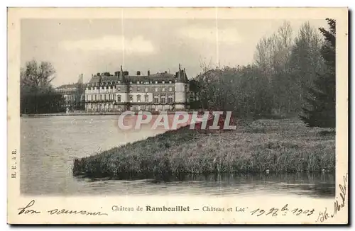 Rambouillet - Chateau et Lac Cartes postales