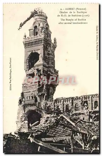 Albert - Cocher de la Basilique de Notre Dame de Brebieres - Cartes postales