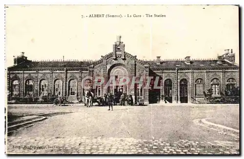 Albert - La Gare - The Station - Cartes postales