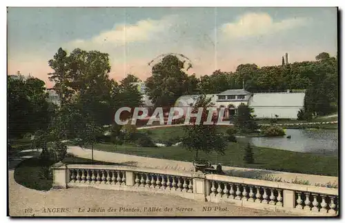 Angers - Le Jardin des Plantes - LAllee des Serres - Cartes postales