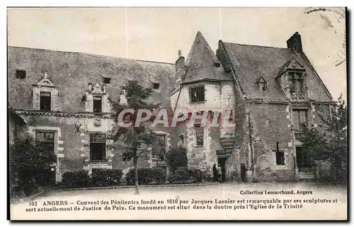 Angers - Convents de Penitentes fonde en 1610 - Ansichtskarte AK