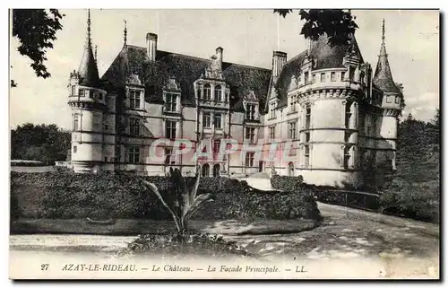 Azay le Rideau - Le Chateau Cartes postales