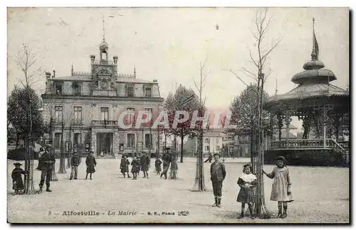 Alfortville - La Mairie - Enfants - Ansichtskarte AK