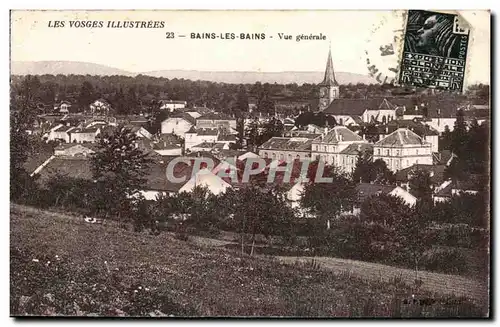 Bains les Bains - Vue Generale - Cartes postales