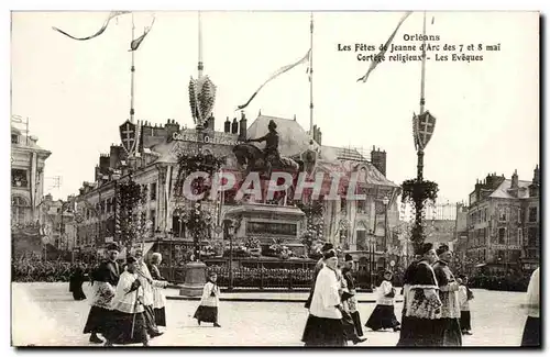 Orleans - Les Fetes de Jeanne d&#39Arc - Cortege Reigeaux - Les Eveches Cartes postales