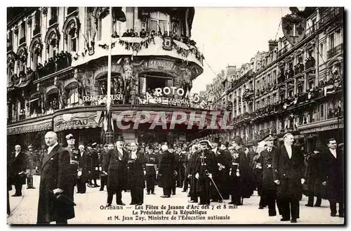 Orleans - Les Fetes de Jeanne d&#39Arc - Le President de la Republique Cartes postales