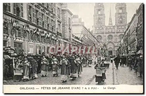 Orleans - Les Fetes de Jeanne d&#39Arc - Le Clerge Ansichtskarte AK