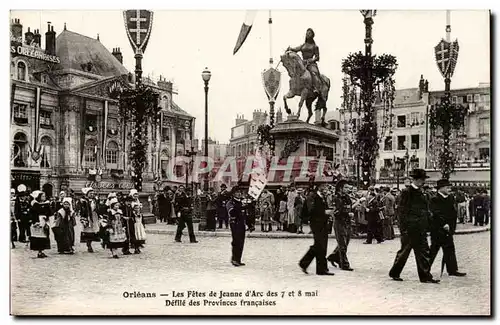 Orleans - Les Fetes de Jeanne d&#39Arc - Defile des Provinces Francaises Ansichtskarte AK