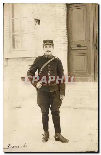 Militaria - Un Soldat -- 43eme regiment d&#39artillerie Cartes postales