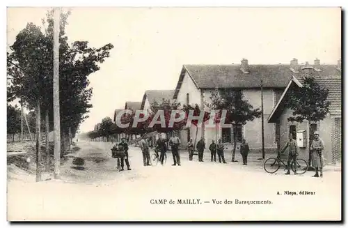 Camp de Mailly - Vue des Baraquements Cartes postales