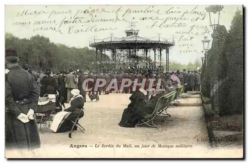 Angers - Le Jardin du Mail - Un Jour du Musique Militaire Cartes postales