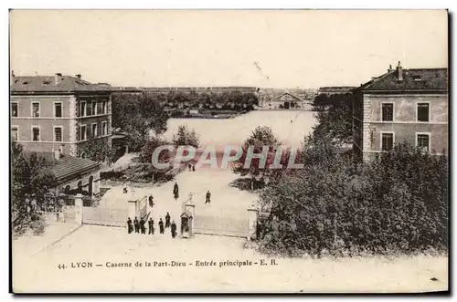 Lyon - Caserne de la Part Dieu - Entreee Principale Ansichtskarte AK