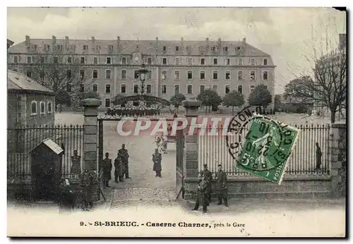 St Brieuc - Caserne Charner pres le Gare Ansichtskarte AK