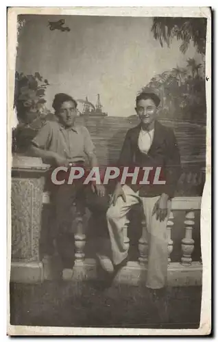 CARTE PHOTO Hommes