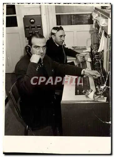CARTE PHOTO Homme Operateur de telephone