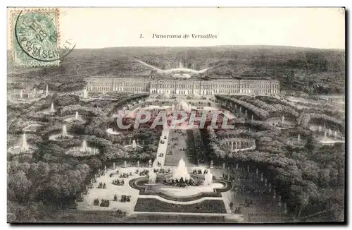 Versailles - Panorama - Cartes postales