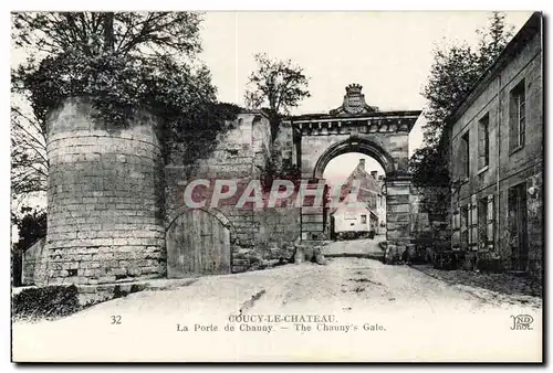 Coucy le Chateau - La Porte de Chauny - Cartes postales