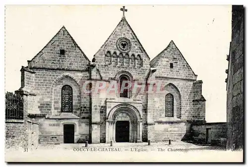 Coucy le Chateau - L&#39Eglise - Cartes postales