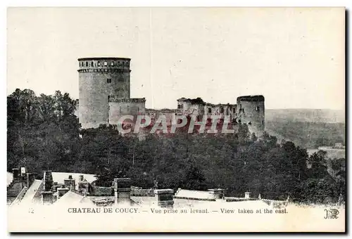 Coucy le Chateau - Vue prise au levant - Ansichtskarte AK