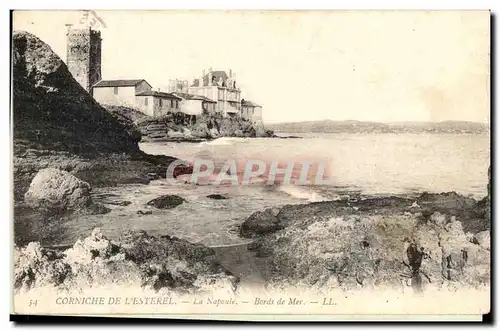 Corniche de l'esterel - La Napoule - Bords de Mer - Cartes postales