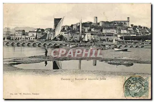 cannes - Suquet et Nouvelle Jetee - Cartes postales