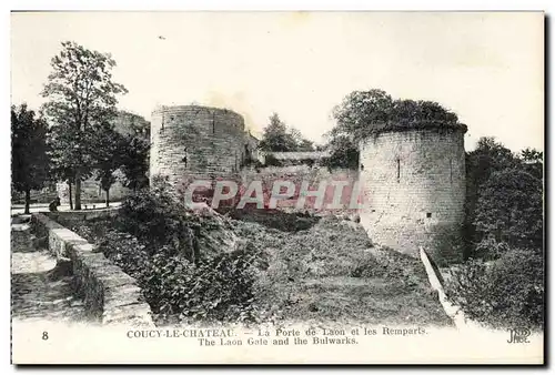 Couchy le Chateau - La Porte de Laon et les Remparts - Ansichtskarte AK