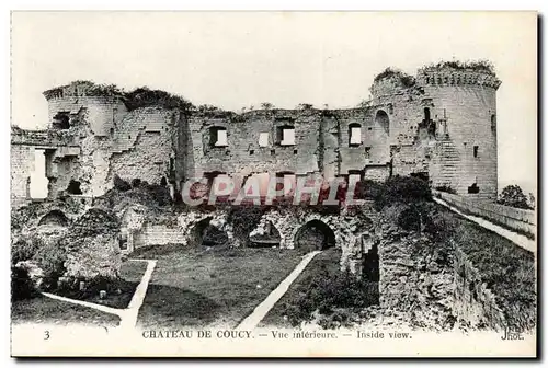 Couchy le Chateau - Vue Interieure - Cartes postales