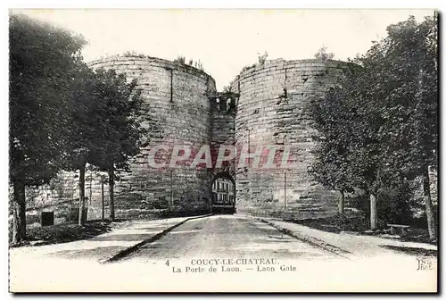 Couchy le Chateau - La Porte de Laon - Ansichtskarte AK