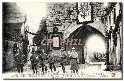 Couchy le Chateau - Decoration pour l&#39Amite du Cardinal Hartmann de Cologne avril 11 1916 - Cartes postales
