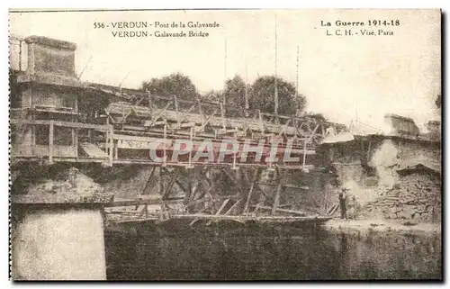 Verdun - Pont de la Galavande - Bridge - Cartes postales