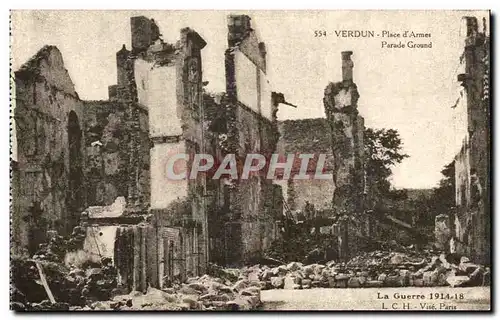 Verdun - Place d'Armes - Cartes postales